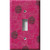 Red/Black Design Decorative Light Switch Plate Cover Red/Black Design Decorative Light Switch Plate Cover