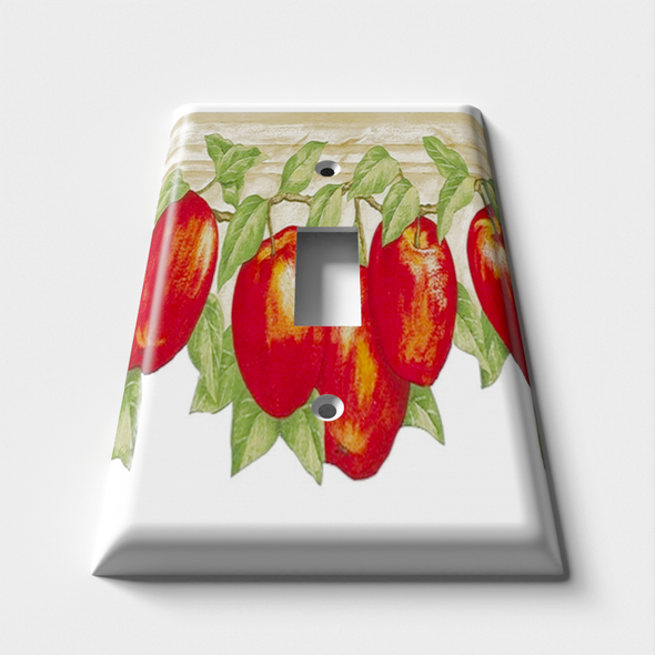 Apple Tree Decorative Light Switch Plate Cover