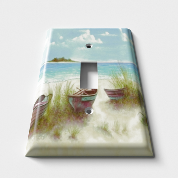 Here On Gilligan's Isle Decorative Light Switch Plate Cover