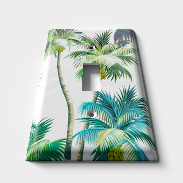 Palm Trees 2 Decorative Light Switch Plate Cover