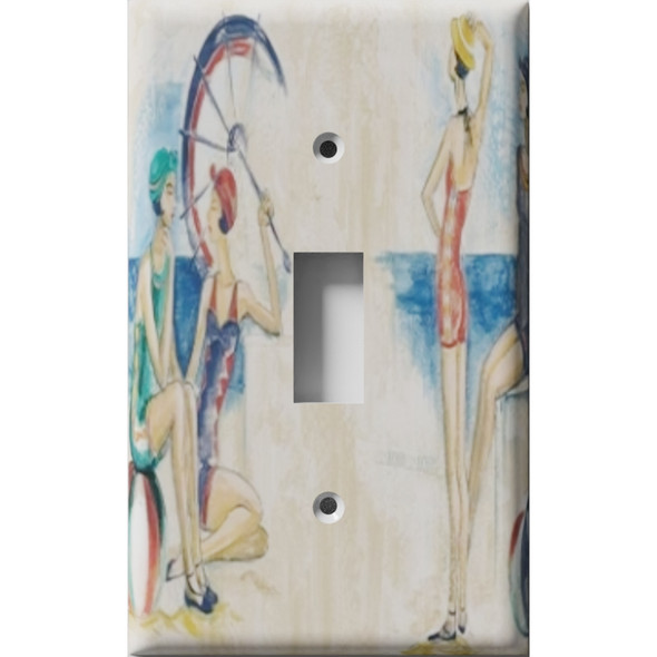 Sunbathing Decorative Light Switch Plate Cover