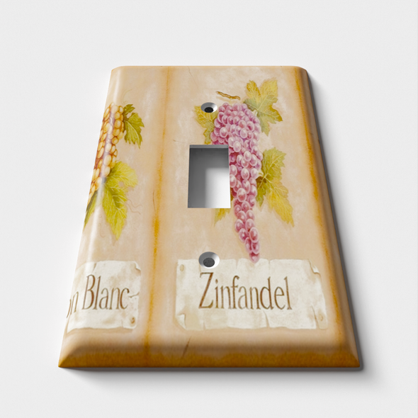 Zinfandel Decorative Light Switch Plate Cover