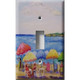 Beach Umbrellas Decorative Light Switch Plate Cover