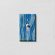 Blue Wave Decorative Light Switch Plate Cover