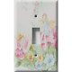 Flower Fairy Decorative Light Switch Plate Cover