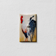 Rooster Profile Decorative Light Switch Plate Cover