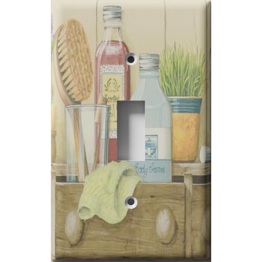 Bath Decorative Light Switch Plate Cover - Snazzy Switch