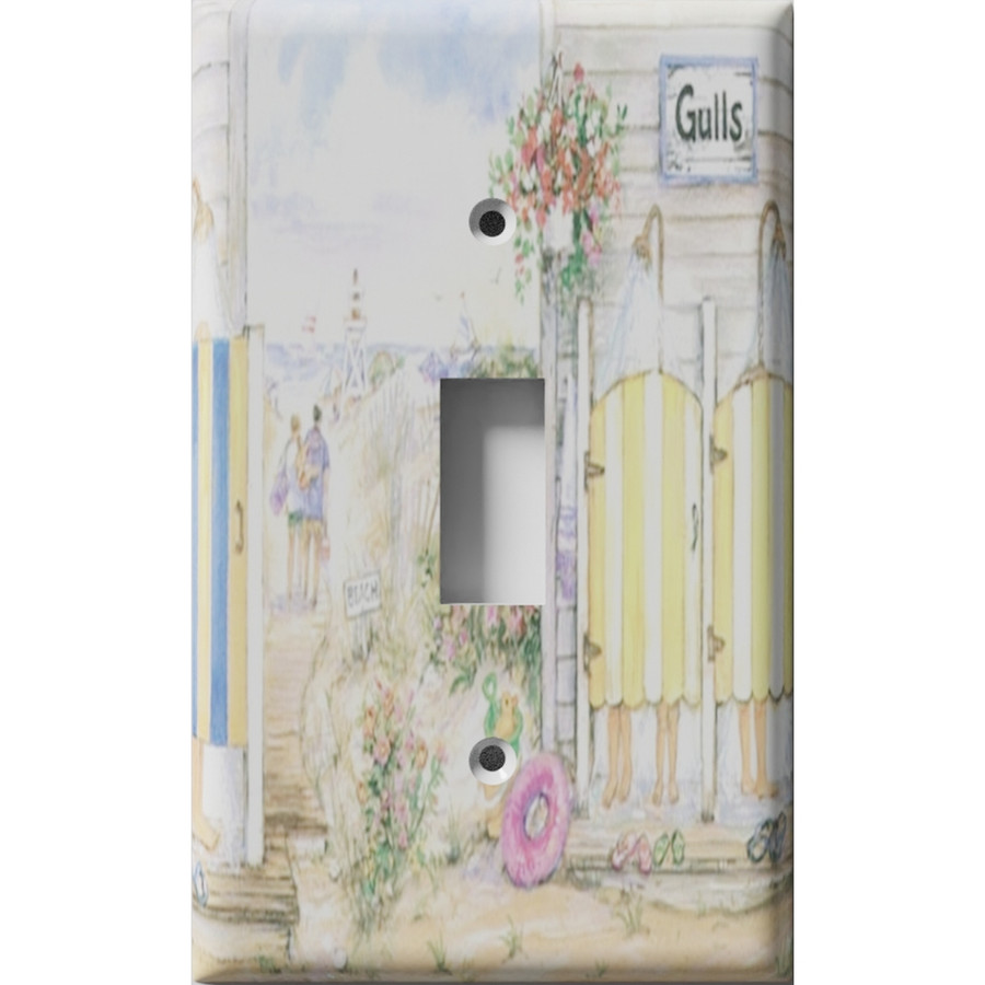Beach Access Decorative Light Switch Plate Cover