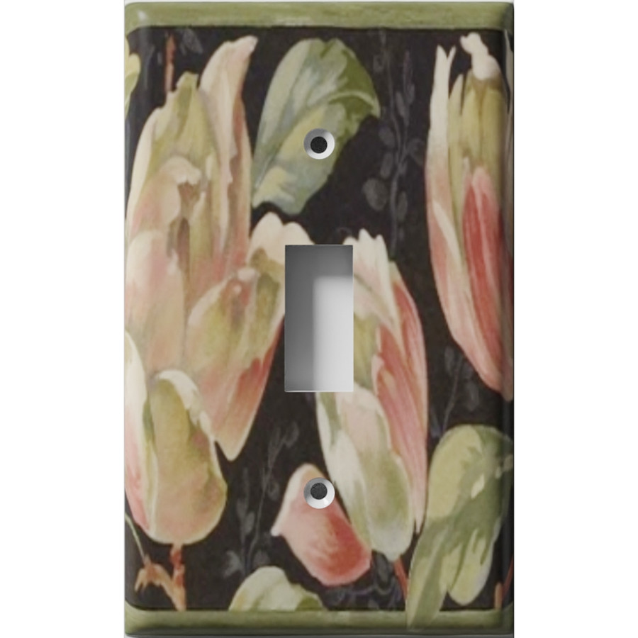 ZILLSEA Triple Toggle Wall Plate, Decorative Aged Bronze Light Switch