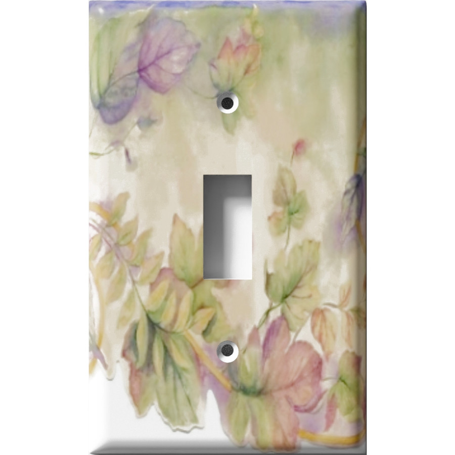 Colorful Leaves Decorative Light Switch Plate Cover