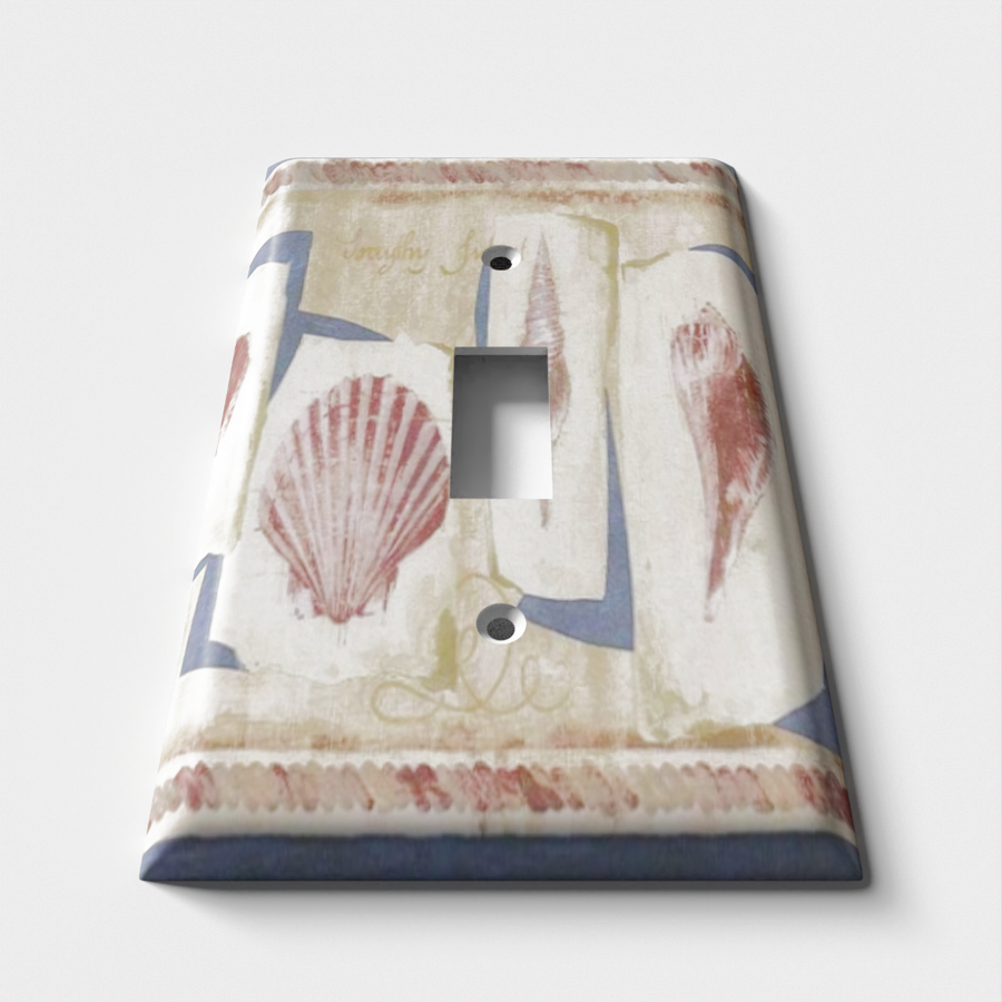 Shells 2 Decorative Light Switch Plate Cover