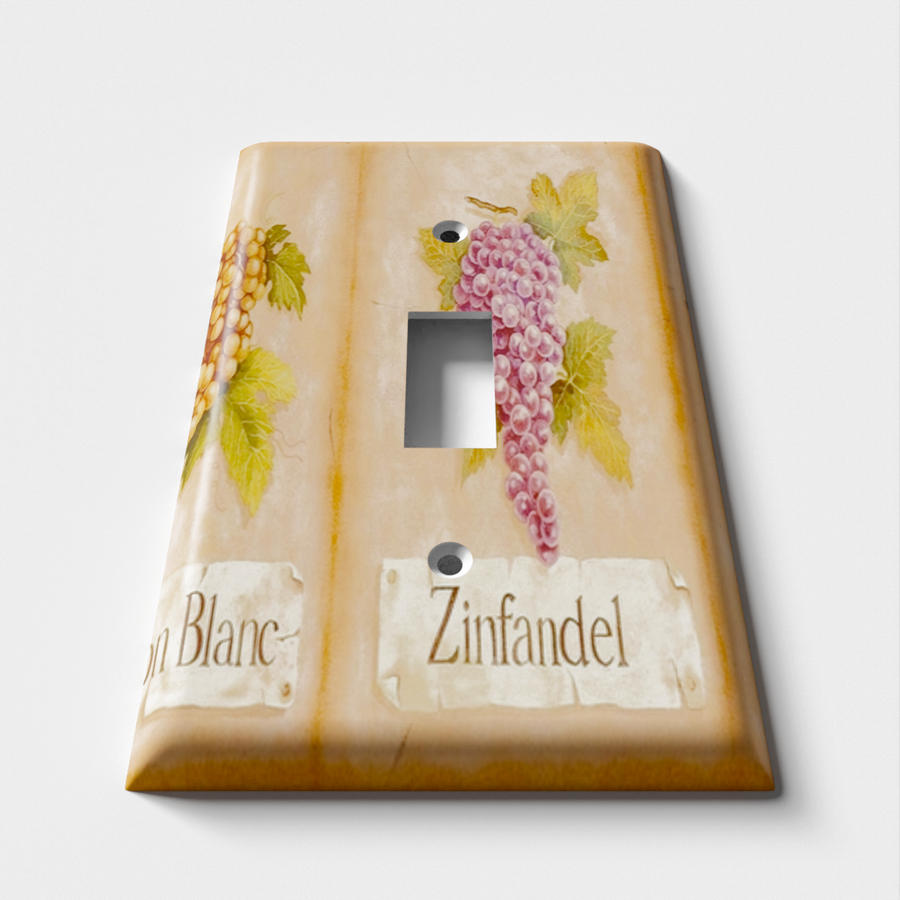 Zinfandel Decorative Light Switch Plate Cover - Snazzy Switch