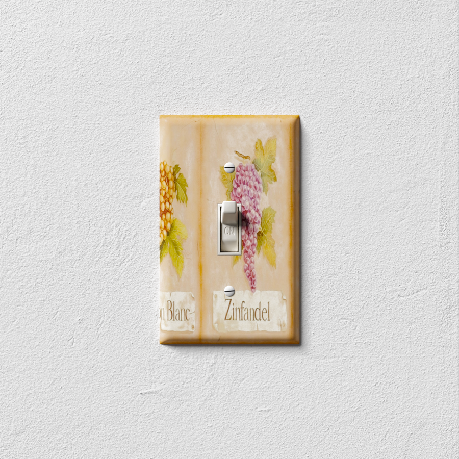 Zinfandel Decorative Light Switch Plate Cover - Snazzy Switch