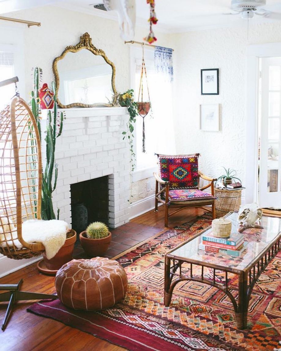 7 Inspirational Boho Living Room Designs You Have to See - Snazzy Switch