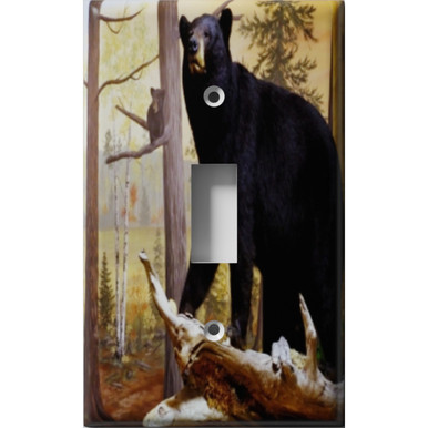 Bear Museum Decorative Light Switch Plate Cover - Snazzy Switch