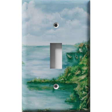 Hideaway Shanty Decorative Light Switch Plate Cover - Snazzy Switch