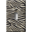 Zebra Light Switch Plate Cover