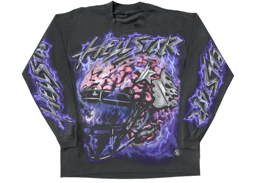 Hellstar Long Sleeve Tee "Powered By The Star"