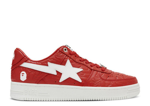 A Bathing Ape Bape Sta "Line Camo Red"