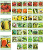 Set of 40 Vegetable and Herb Seeds - Semi Assorted - 100 Percent Non-GMO & Heirloom - Great for Starting a Garden! High Germination Rate! (40)