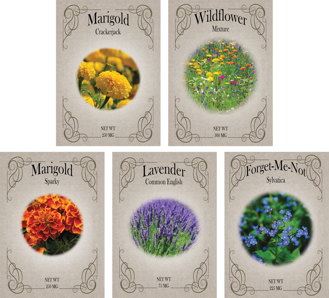 Flower Seed Packets