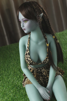 JM Doll Jade Sex Doll 80cm Hyper Realistic Platinum Silicone Elf Mini Lovedoll