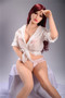 AsDoll Aurora Sex Doll 161cm Medium Breasts Hyper Realistic  Lovedoll With Red Hair