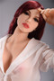 AsDoll Aurora Sex Doll 161cm Medium Breasts Hyper Realistic  Lovedoll With Red Hair