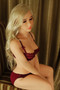 Wm Doll Rubi Sex Doll 153cm  Ultra Realistic TPE Lovedoll With Red Lingerie