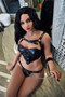 Irontech Doll Naima Sex Doll 168cm Hyper Realistic Sexy Brunette Lovedoll With Latex Dress