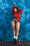 Jarliet Doll Kate Shemale Sex Doll 160cm Ultra Realistic Brunette Transsexual Lovedoll With Large Hips