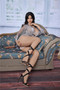 Irontech Doll Diamonique Sex Doll Plus 163cm Big Breasts Hyper Realistic Sexy Life Size Curvy Milf Lovedoll With Sexy Dress