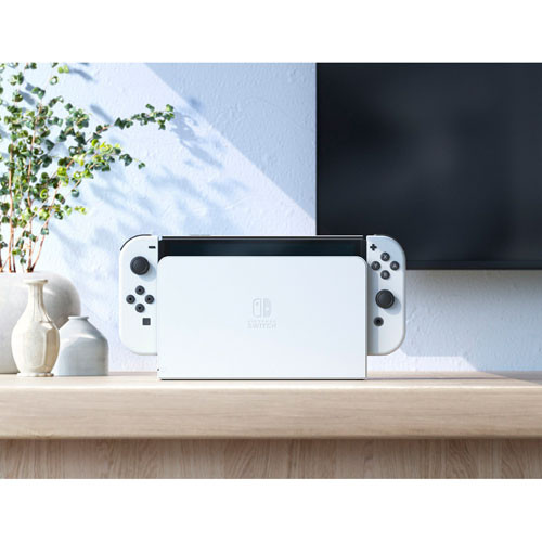 Nintendo Switch Console - OLED Model with White Joy-Con (Japanese