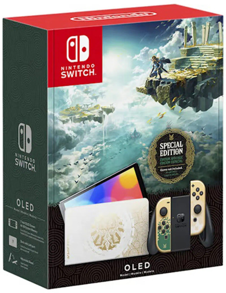 Nintendo OLED Switch Console Legend of Zelda: Tears of the Kingdom Edition (Limited Edition) Excellent Condition