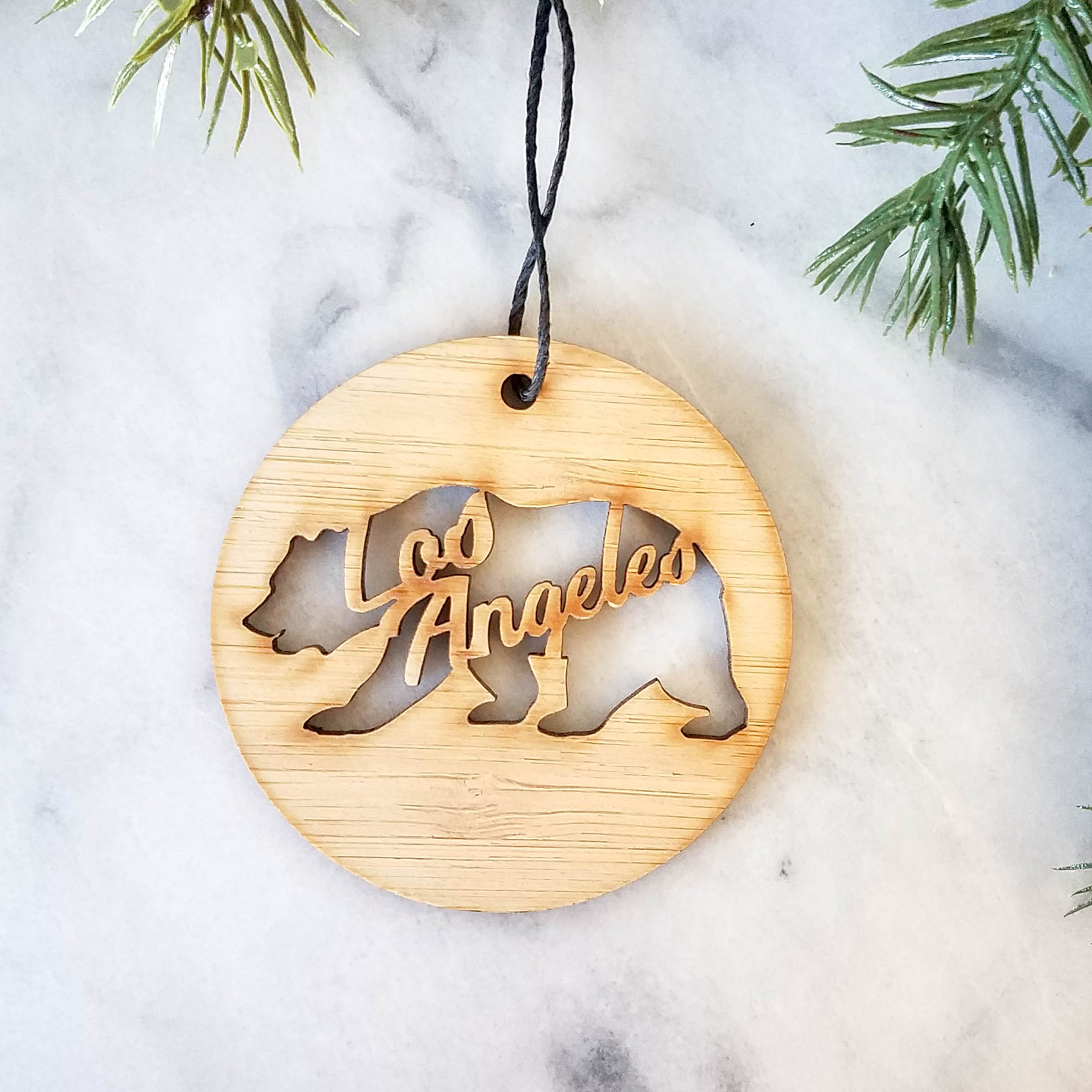 San Diego Bear Ornament | Sustainable & Plastic Free | Wild Cloud