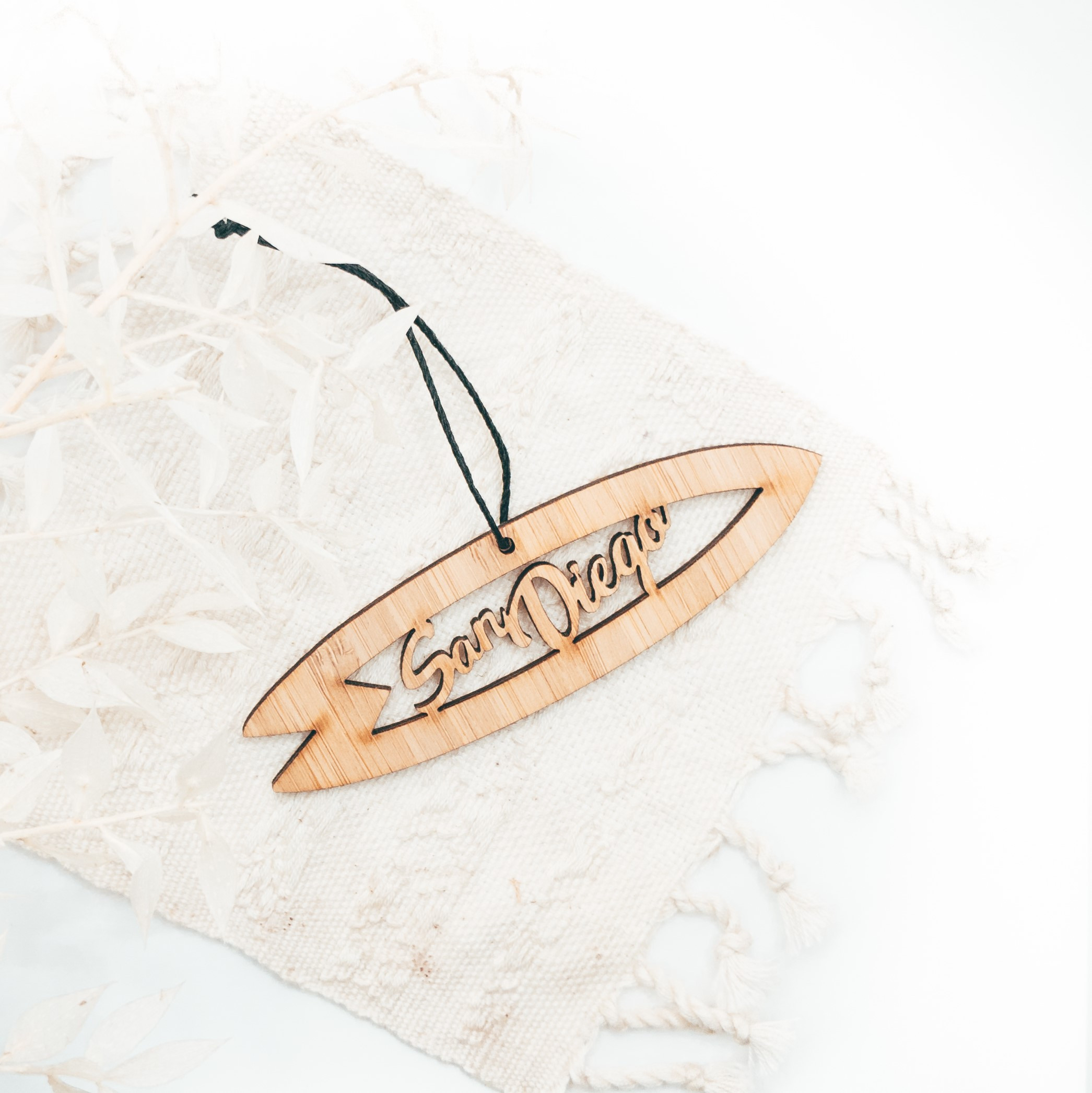 San Diego Bear Ornament | Sustainable & Plastic Free | Wild Cloud