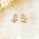 sea snail earrings