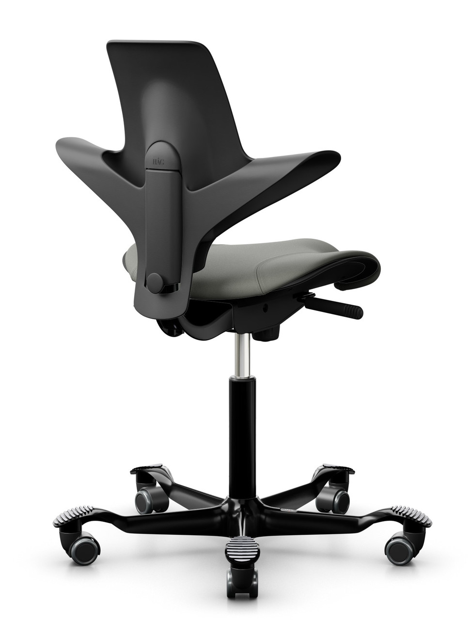 HAG Capisco Puls Saddle Chair with Upholstered Seat, Standard Ship