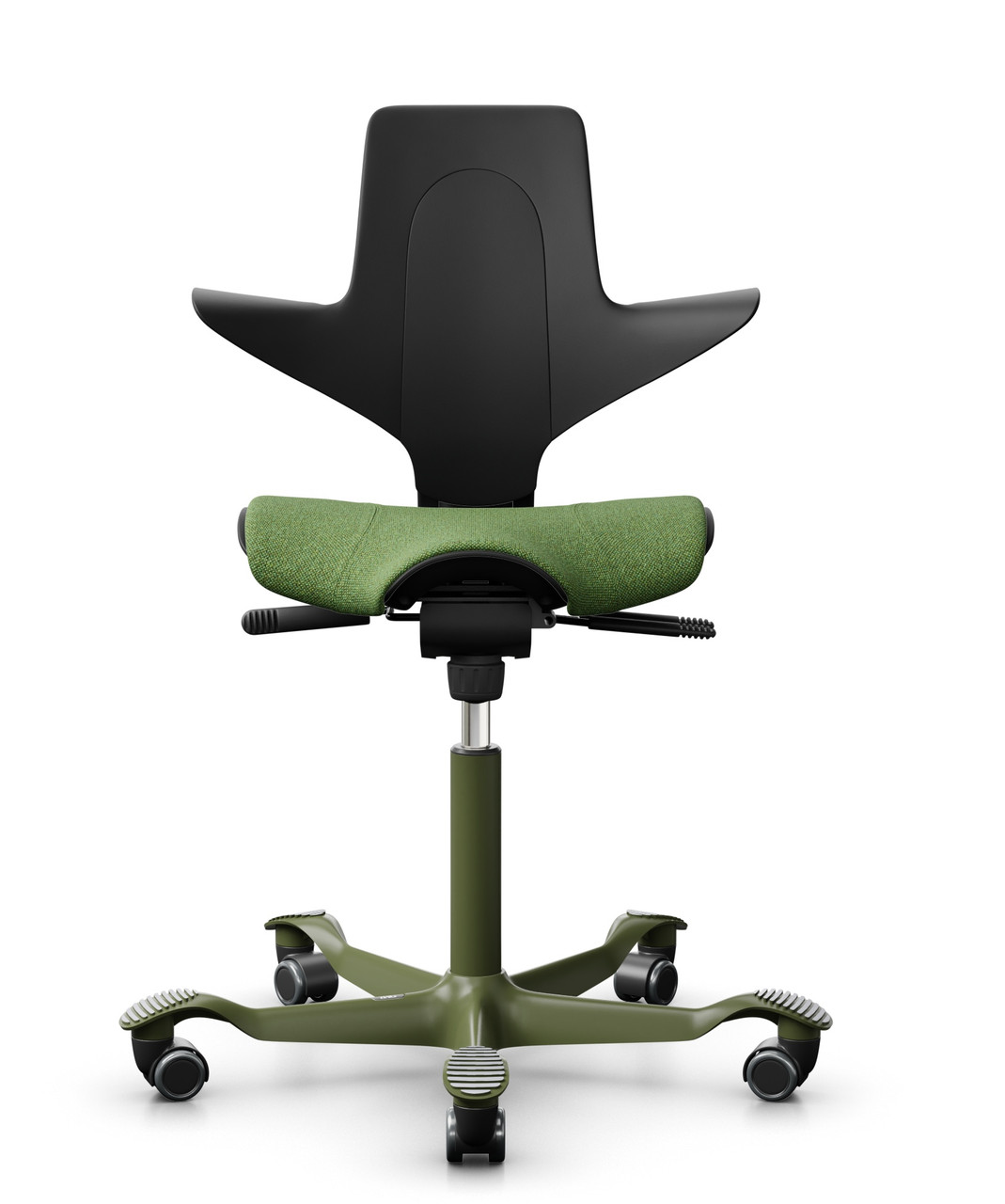 HAG Capisco Puls Saddle Chair with Upholstered Seat, Standard Ship