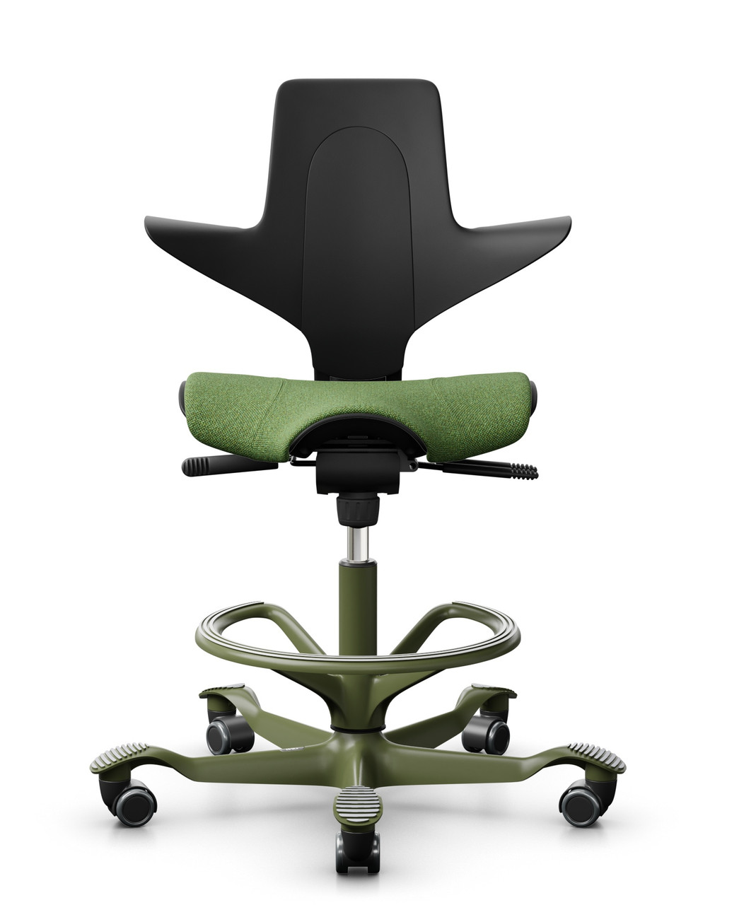 HAG Capisco Puls ホーグ カピスコ パルス　緑 ② HAG Capisco Puls Saddle Chair with Upholstered Seat, Standard Ship