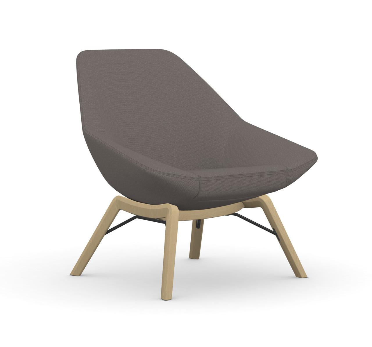 Modern Angular Reception Chair | Contemporary Lounge Chair
