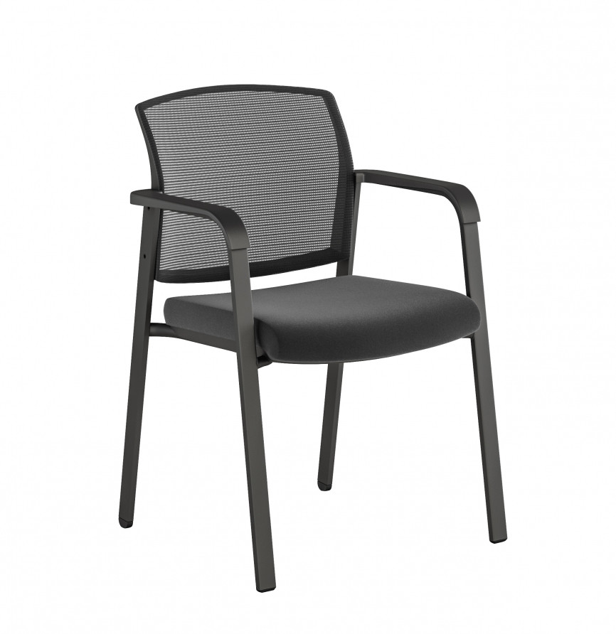 PAXTON デスクチェア Y-922C-3A ブラック AIS Paxton Mesh Back Stackable | OfficeChairsUSA