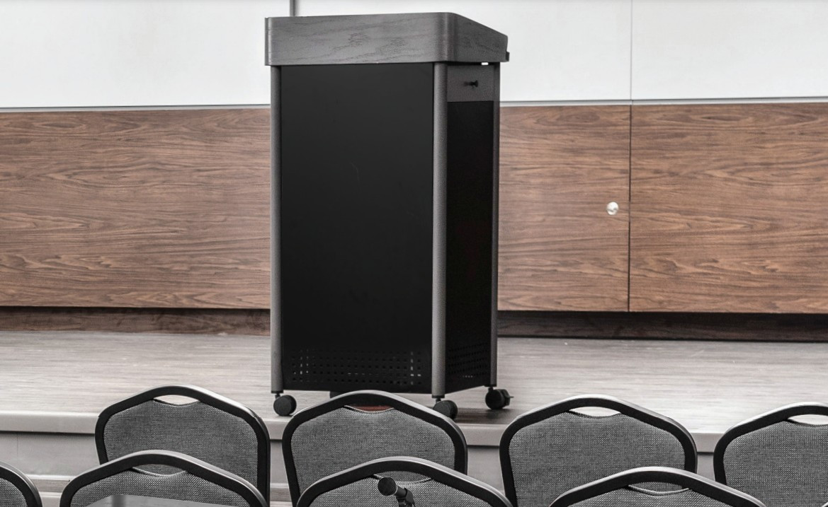 National Public Seating Greystone Lectern By Oklahoma Sound ...