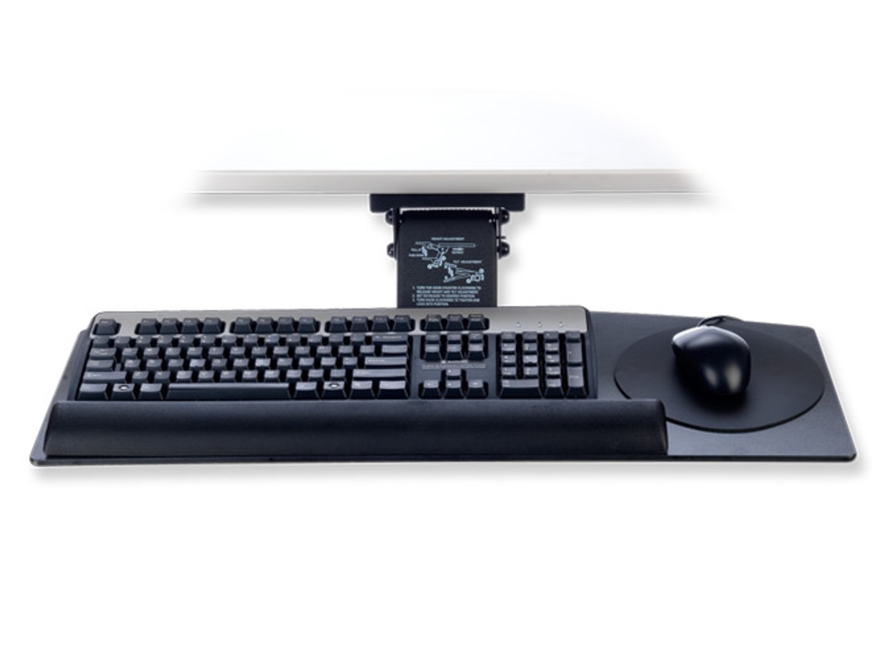 fully articulating keyboard tray