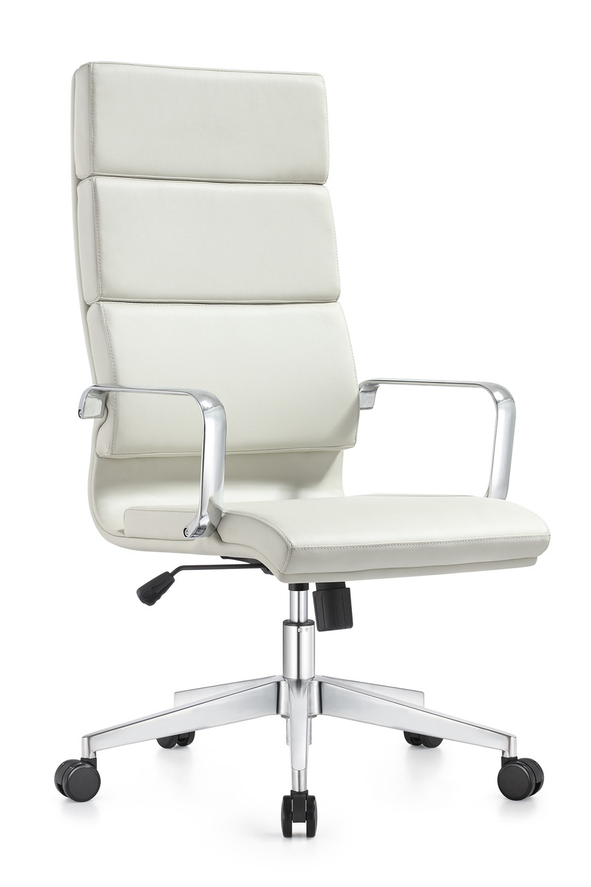 Contemporary High-Back Eco-Leather Office Chair
