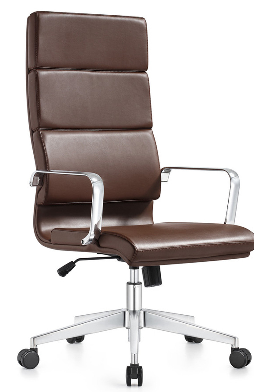 Contemporary High Back Eco Leather Office Chair