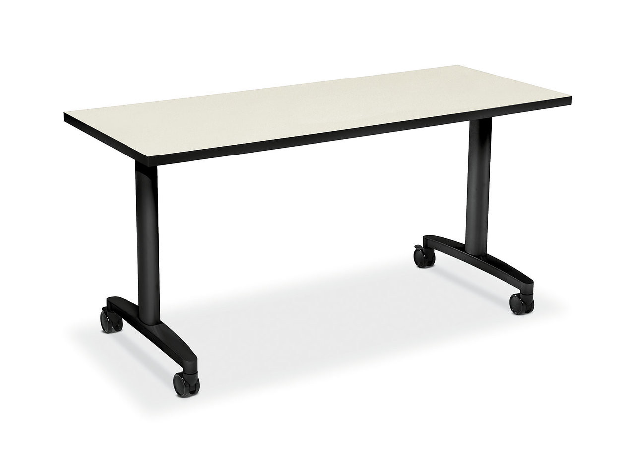 HON 60” x 24” Flip-Top Nesting Table | OfficeChairsUSA