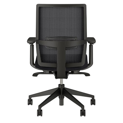 AIS Devens Black Frame Task Quickship | OfficeChairsUSA