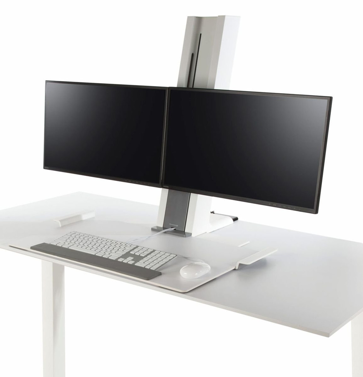 humanscale sit stand dual monitor