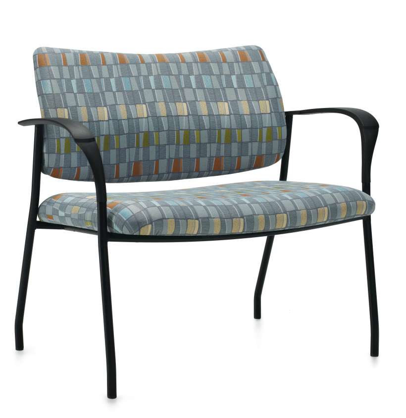 GlobalCare Sidero Stacking Bariatric Lounge | OfficeChairsUSA